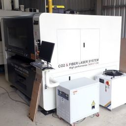 Hệ thống cắt Laser kép Co2+ Fiber "Quận Pingzhen, thành phố Đào Viên"