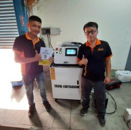 Máy hàn thép "Yanheli, Changhua City" Máy hàn và cắt laser sợi quang cầm tay 1500W (cấp dây tự động)